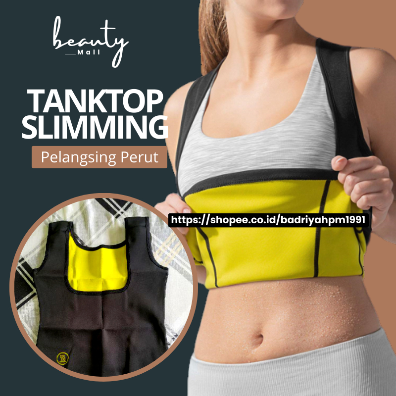 Korset Pembakar Lemak Perut Buncit CAMI Tengtop Korset Olahraga Pelangsing Tubuh Pengecil Perut Jumb