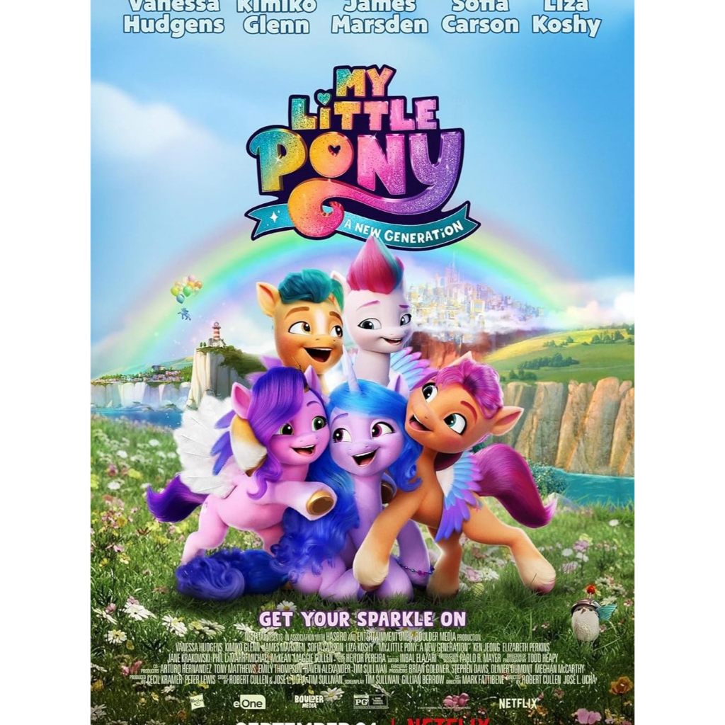 Dvd  My Little Pony A New Generation (2021) Dub Ind0