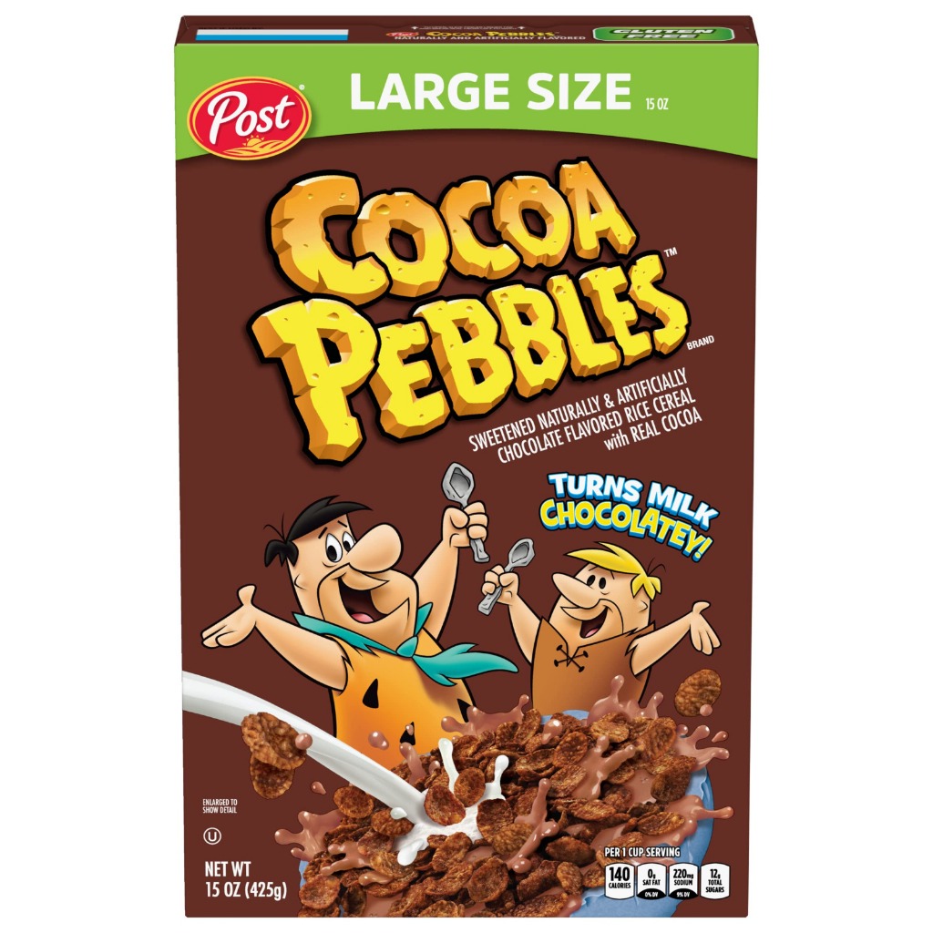 

Post Cereal Cocoa Pebbles large size 15 Oz