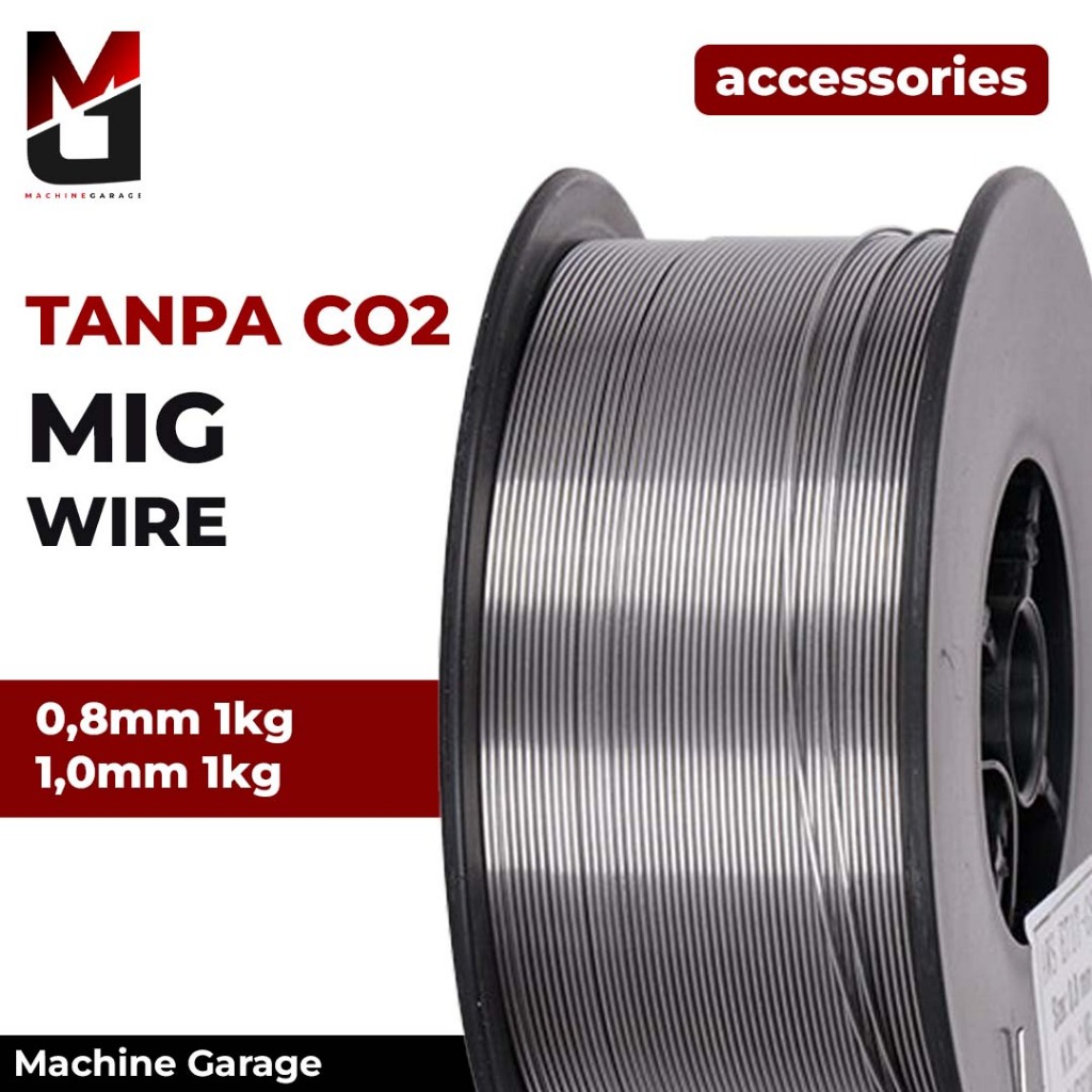 kawat las MIG mig wire tanpa co2 e71 tg-s 1 kg