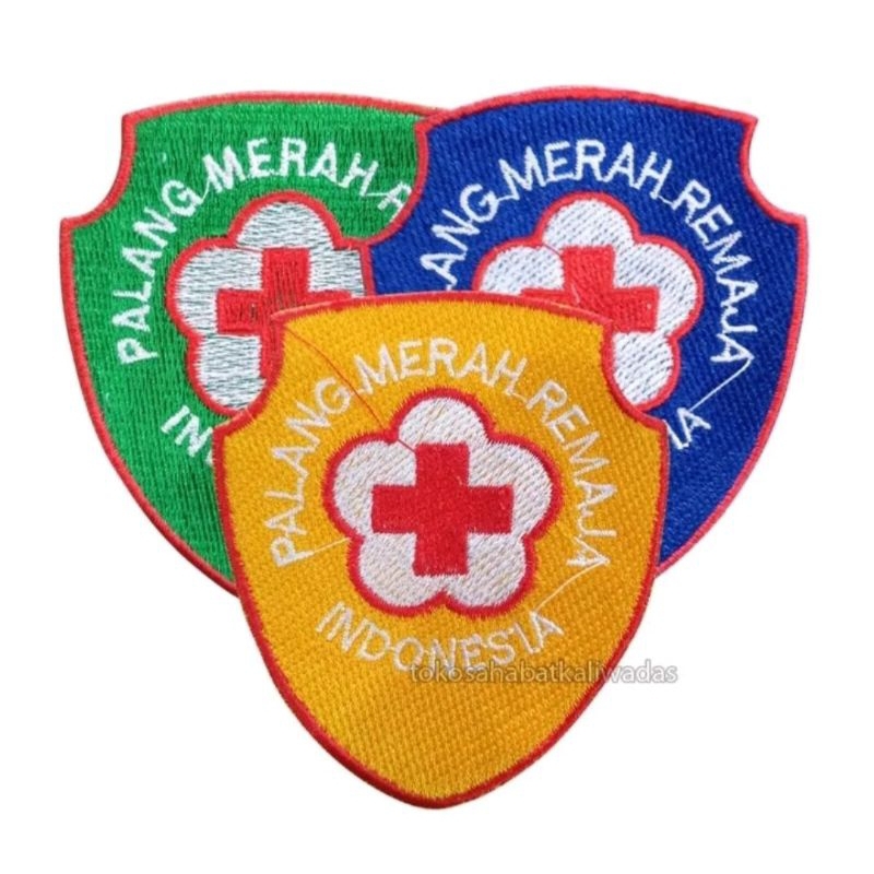 Badge PMR Perisai Bordir Satuan Bet PMR Perisai