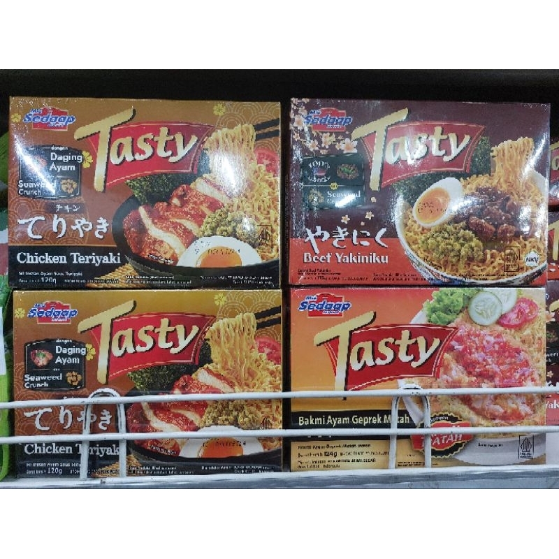 

KZ - mie sedaap tasty beef yakiniku & chicken teriyaki 115g