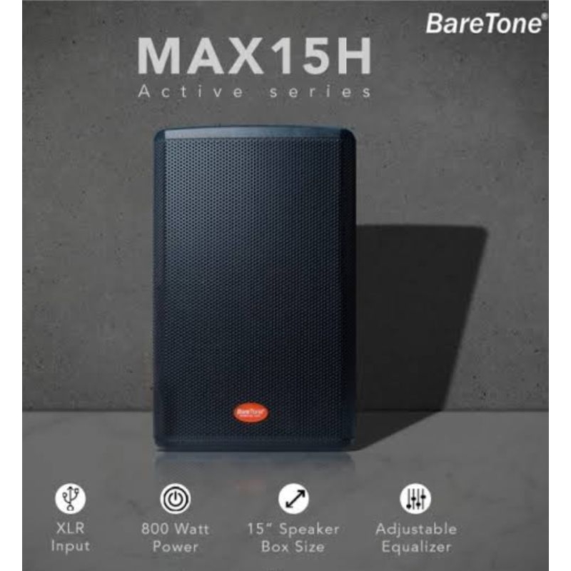 Speaker Aktiv BARETONE MAX 15H 800watt MANADO