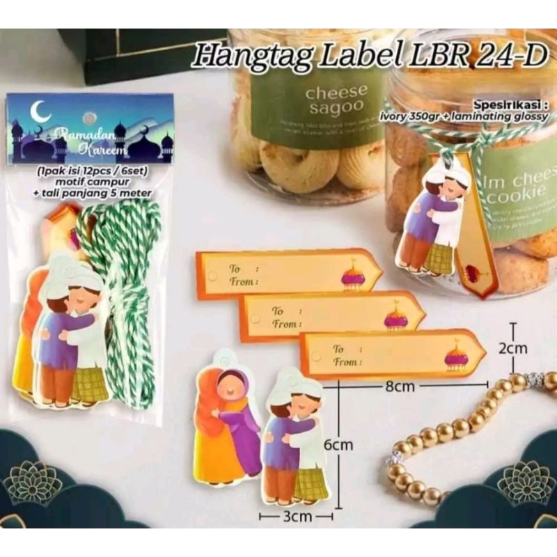 

Hangtag Lebaran LBR 24D | Hangtag Ramadhan Kareem Hang tag Idul Fitri Hangtag Puasa Ramadhan