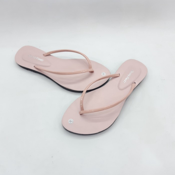 Unik sendal jepit wanita  sendal jepit terbaru - peach 36 - peach 36 Limited