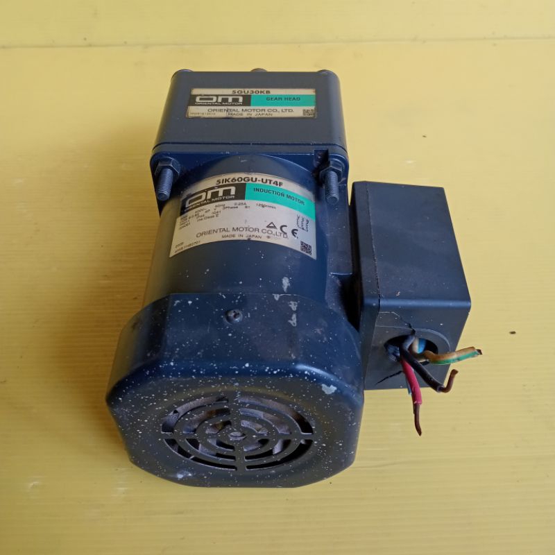 Dinamo Oriental Motor Ac Gearbox 60W Ratio 1:30 41Rpm