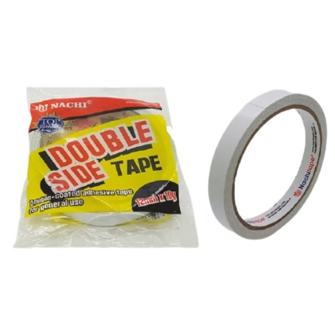 

Double Side Tape 12 mm x 10 Yard ( 1/2 Inch ) Nachi