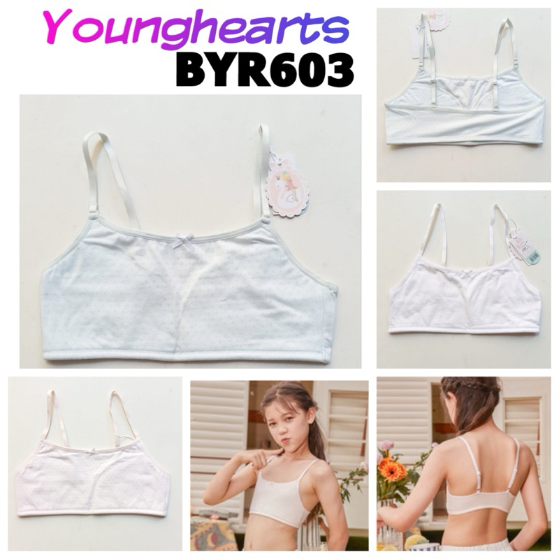 BYR603 miniset anak remaja young hearts step 1 katun M L XL