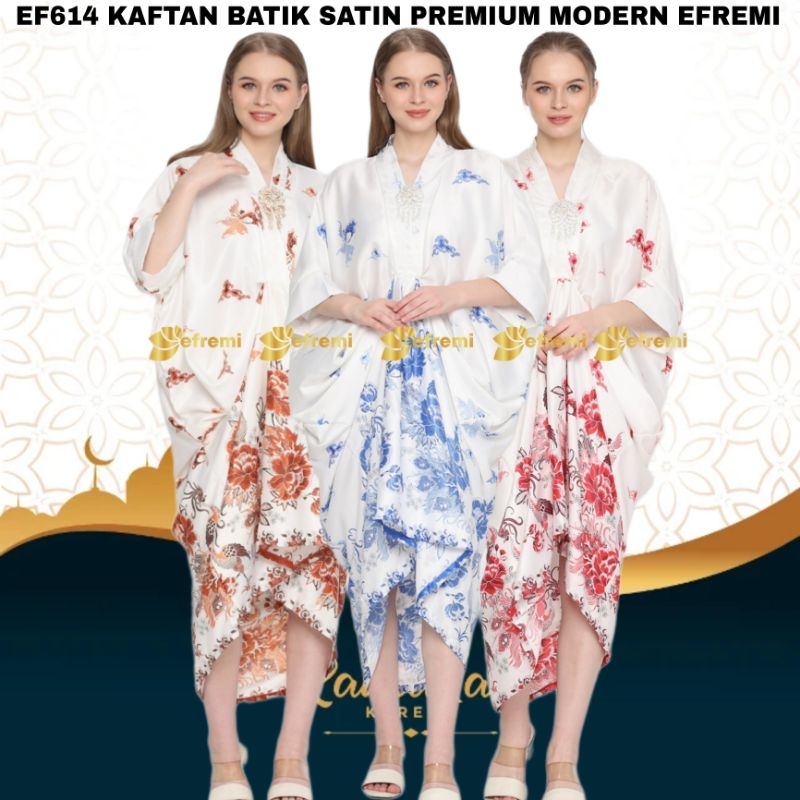 EF614 KAFTAN MODERN TRENDY/DRESS PARRY/DRESS PESTA