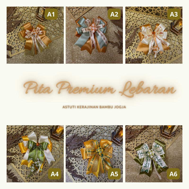 

PITA LEBARAN PREMIUM FREE HANG TAG TANPA MIN ORDER | pita murah pita ketupat pita idul fitri pita jogja pita hampers bingkisan hari raya