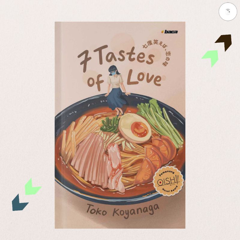 Buku Novel 7 Tastes of Love - Toko Koyanaga