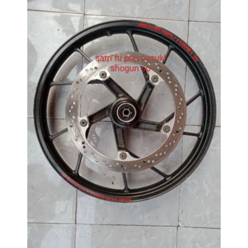 VELG DEPAN SUZUKI SATRIA FU PNP SHOGUN SP 125