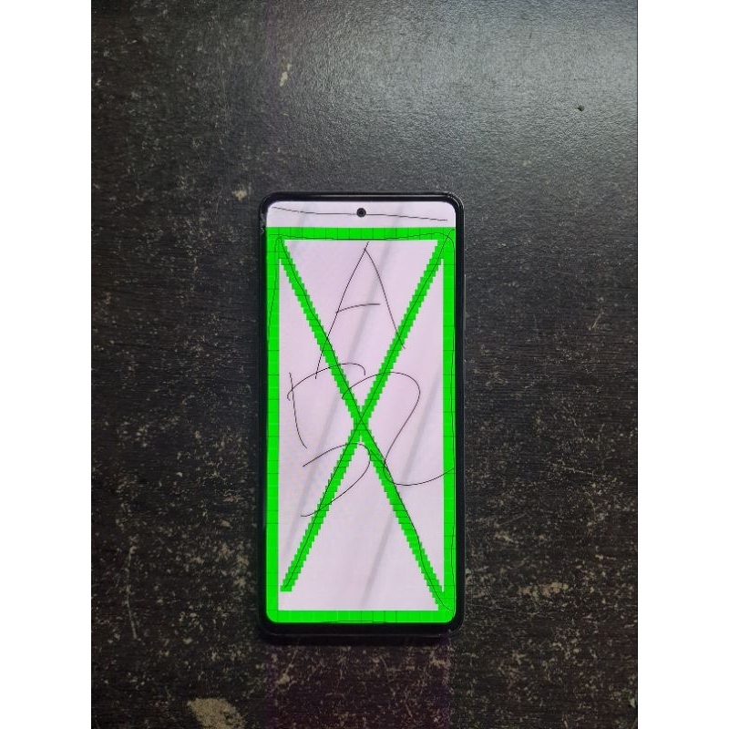 lcd samsung a52 a52s original minus retak dan shadow