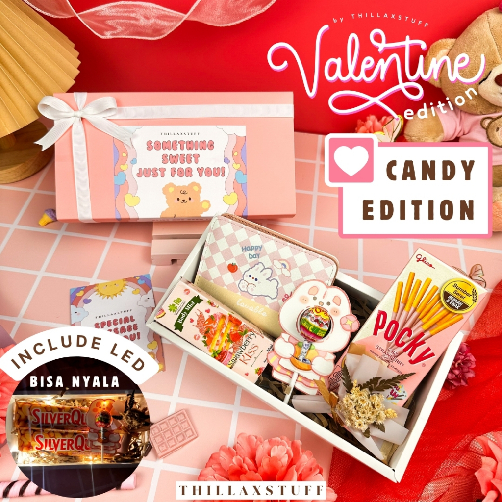 

[CANDY] HAMPERS VALENTINE 2024 | COKELAT BUNGA KADO GIFT BOX PARSEL BINGKISAN HADIAH SOUVENIR HAMPER BIRTHDAY GRADUATION WISUDA ULANG TAHUN