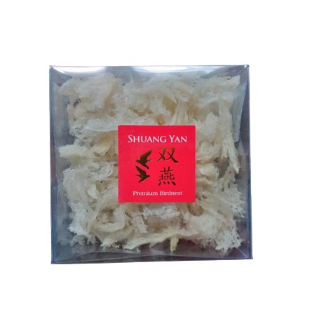 

SHUANG YAN Sarang Burung Walet Kering Shuang Yan Patahan Kecil Hancuran Besar 1 Gram