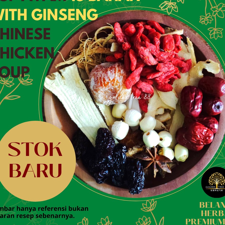 

Free Ongkir Terlengkap Tim Ayam Herbal 15 Bahan Sup Ayam Obat Ginseng Premium Fresh Original