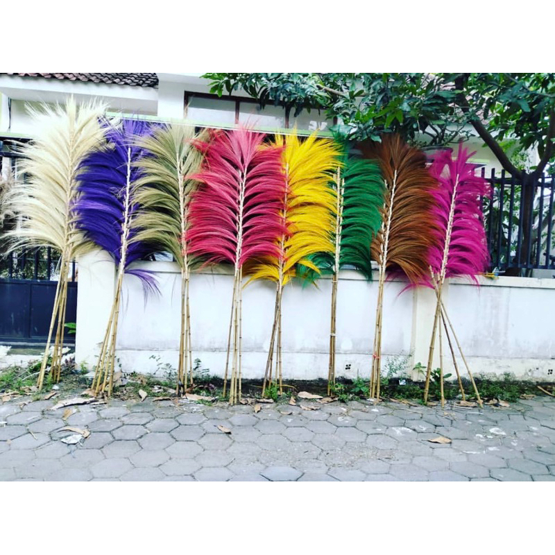 Rayung stik/bunga dekorasi rayung stik 13 cabang 2Meter