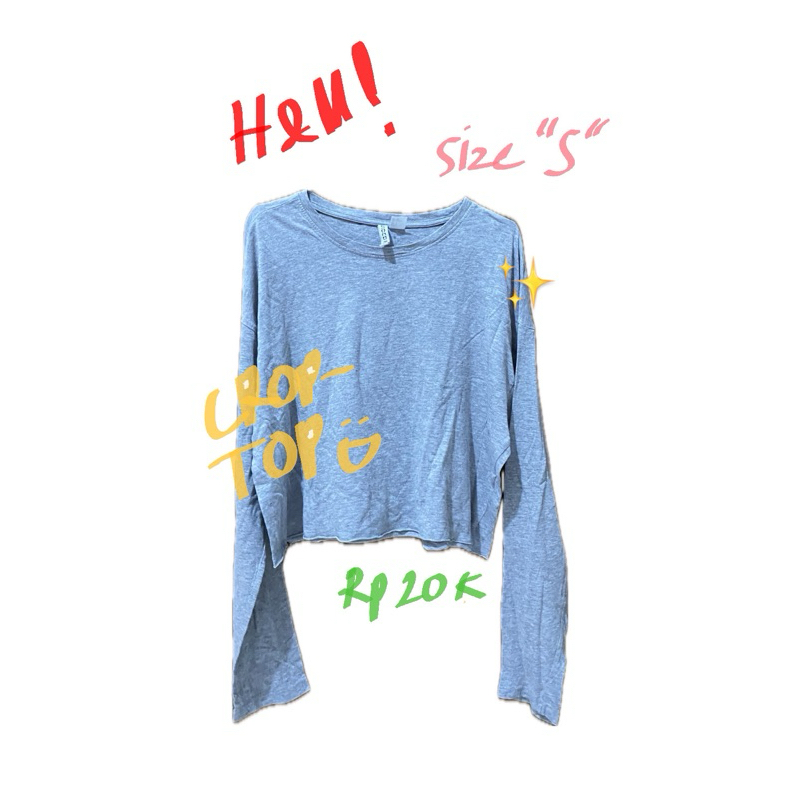 Crop Top Long Sleeve