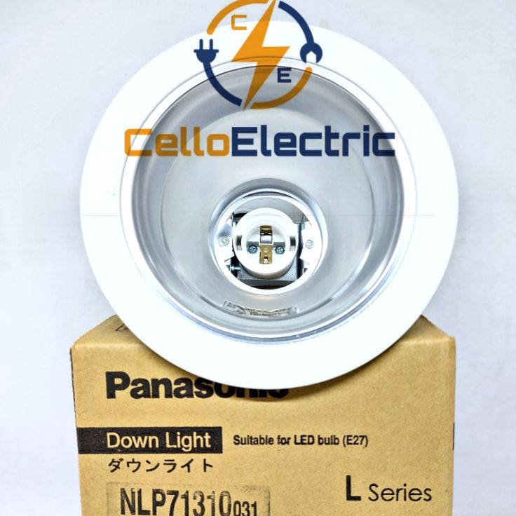 MF Downlight Panasonic 4 Inch NLP 7131  Fitting Lampu Plafon 4 Inch  Fitting Downlight Kirim Sekaran