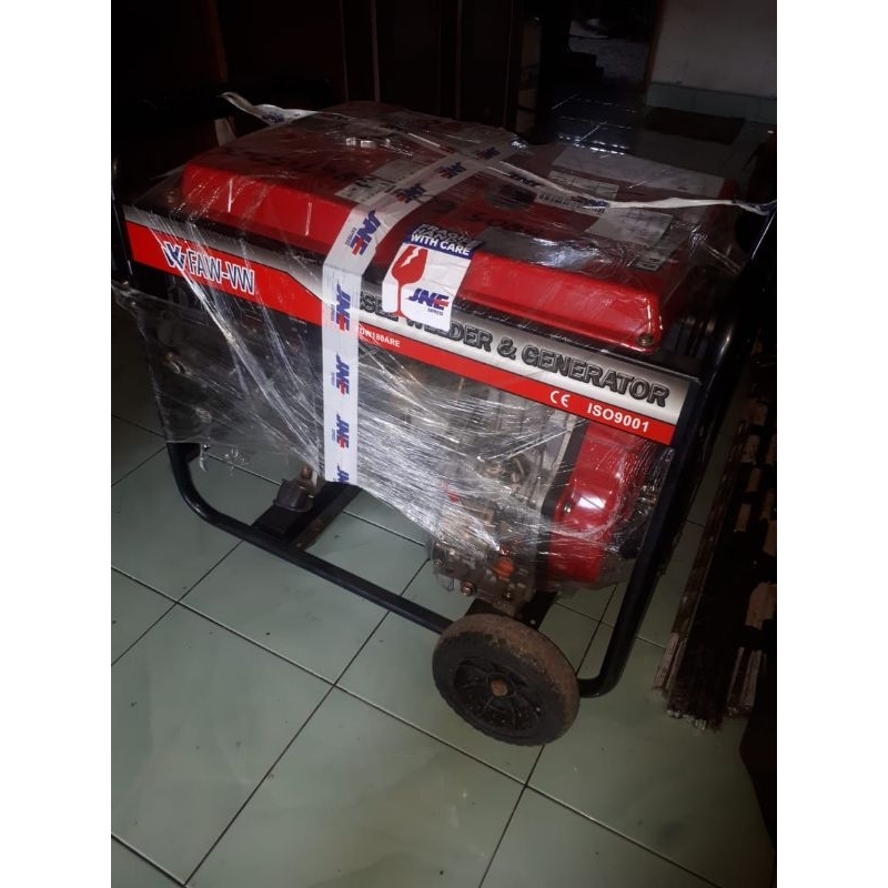 Genset Las Diesel 200 Ampere 5000 Watt FAW-VW FDW 180 ARE Not Daiden