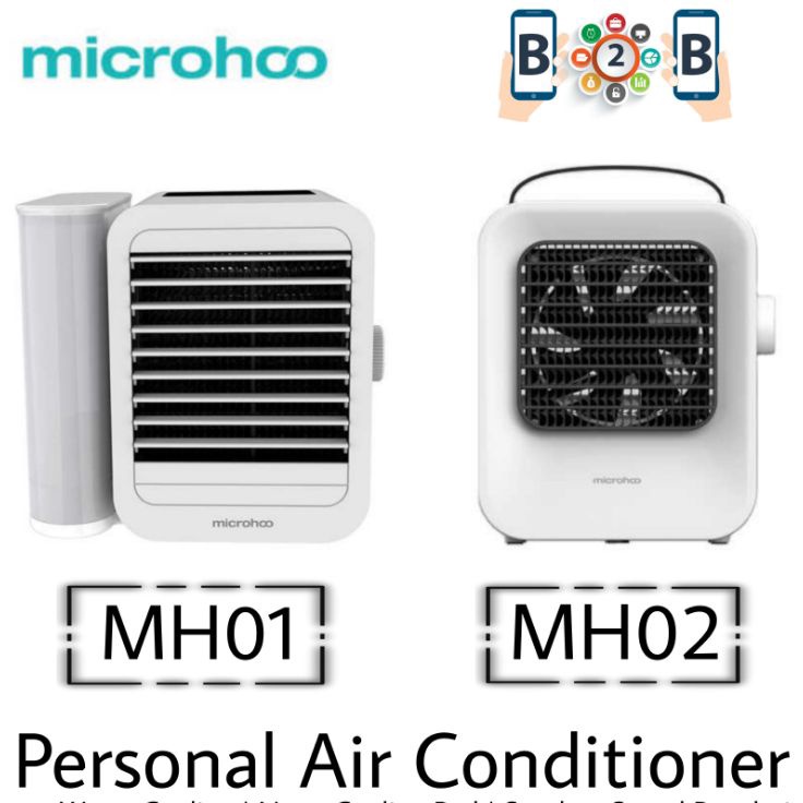 I Microhoo Air Cooler Personal Air Conditioner Mini AC Portable Terkini