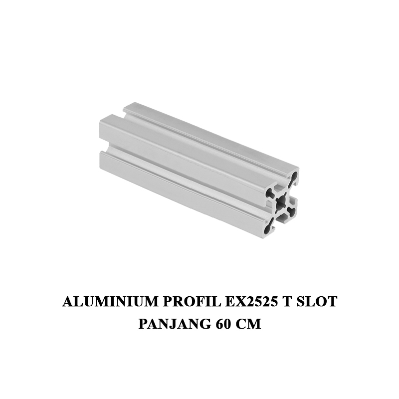 EELIC ALM-EX2525TS Aluminium pofile exstrusion Tslot 2525 CNC 3D PRINTER 60 CM