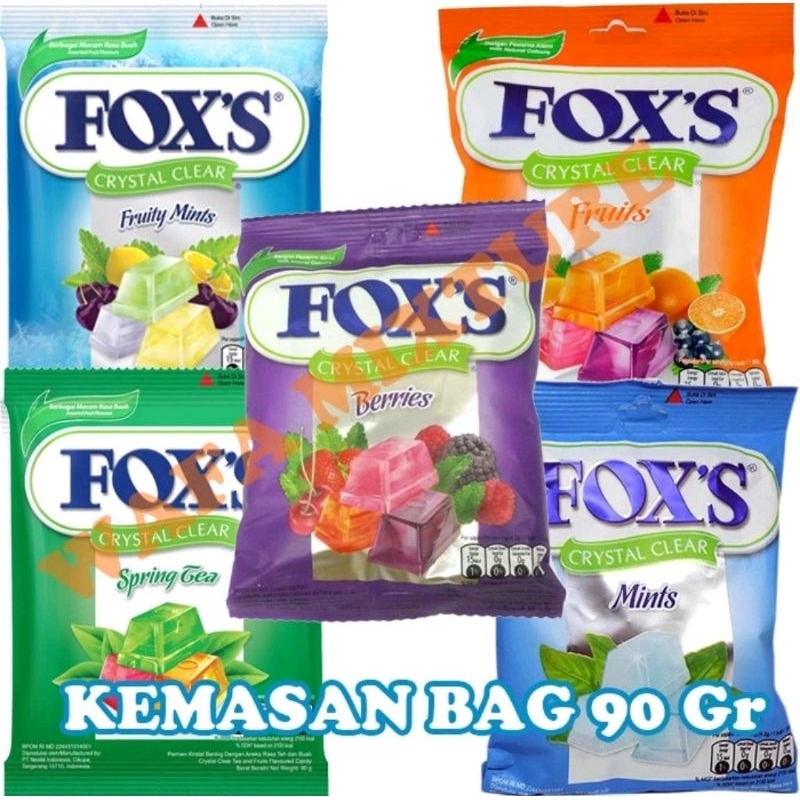 

Fox's permen 90gr