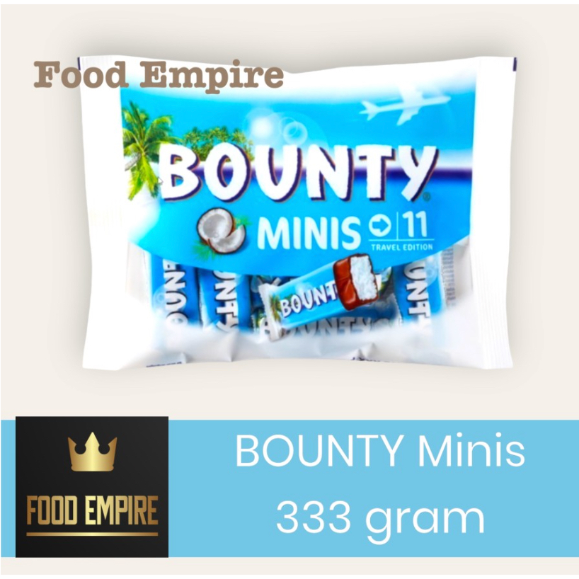 

BOUNTY Minis Chocolate 333 gram | Cokelat BOUNTY Mini