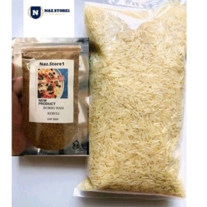 

XC26619 Promo Paket Beras Basmati 1kg dan Bumbu Nasi Kebuli