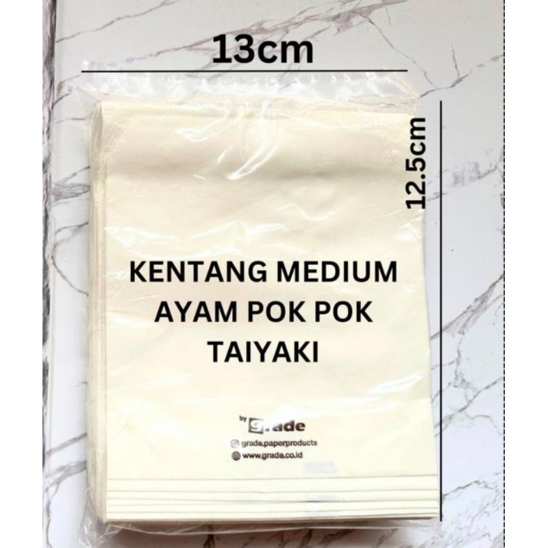 

PAPER BAG KENTANG / KANTONG GORENGAN KERTAS / KANTONG POK POK