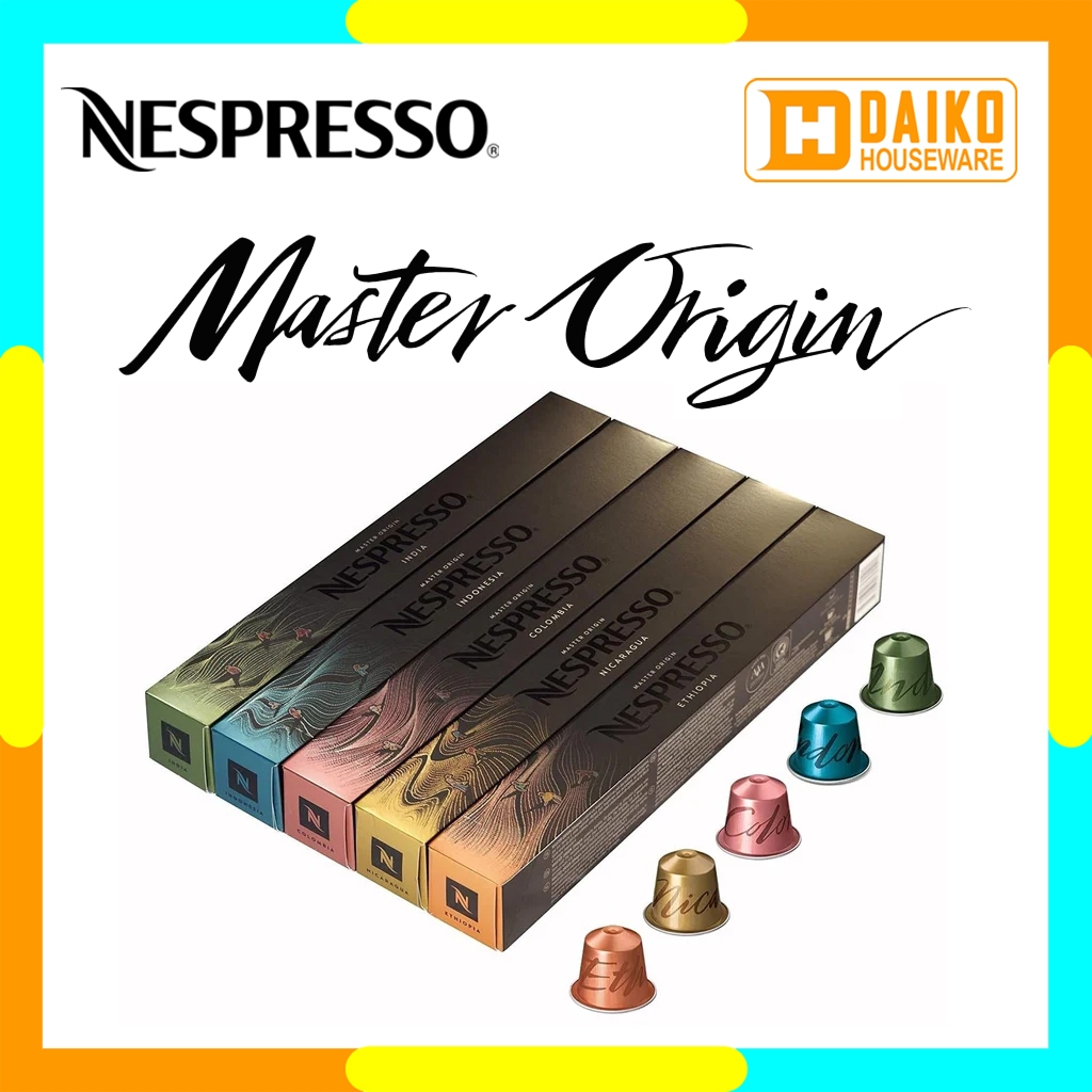 

Capsule Nespresso Master Origins Series Pack Original Nestle Coffee - Kopi Kapsul