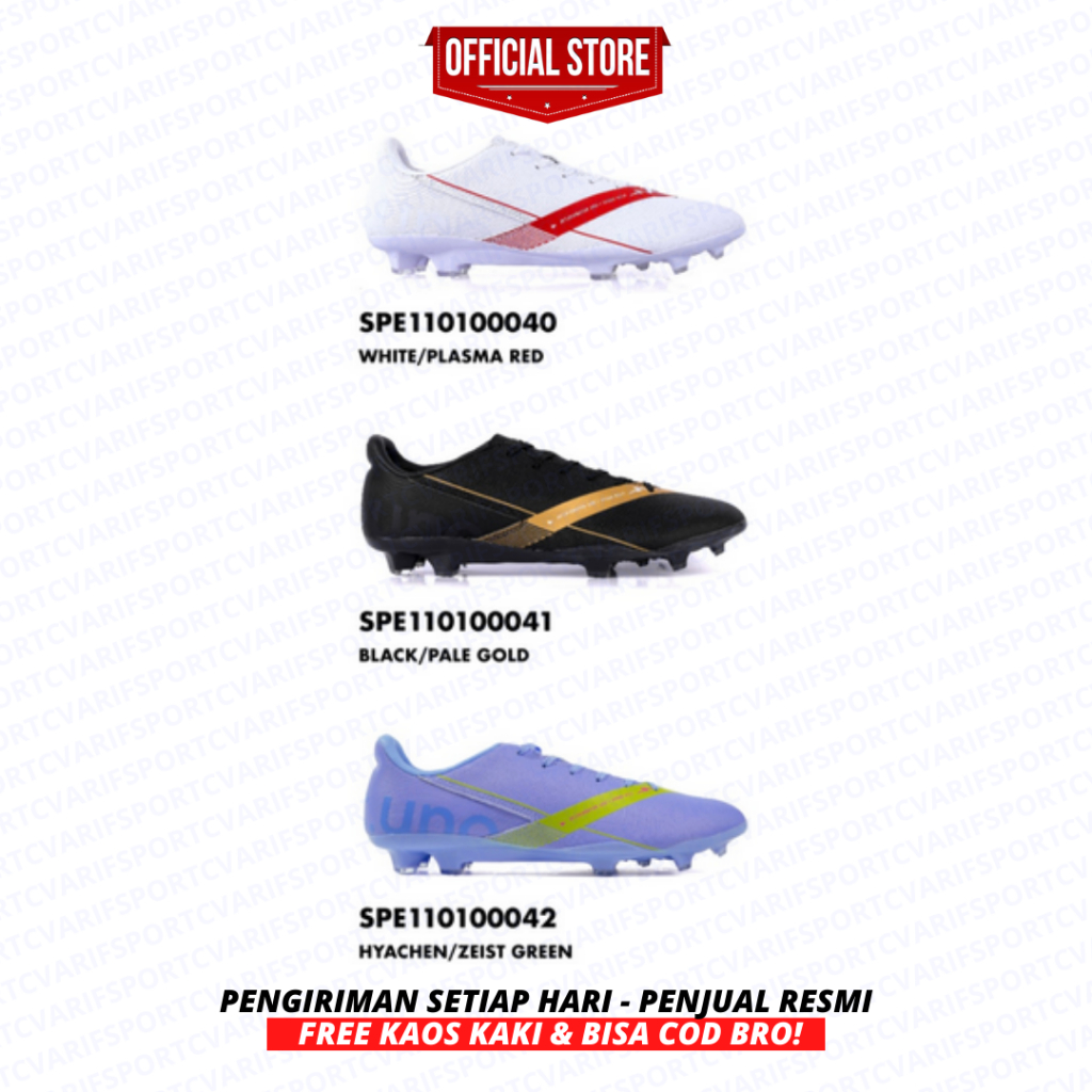 SEPATU SEPAK BOLA SPECS ACCELERATOR LIGHTSPEED UNO FG ORIGINAL 100% BNIB