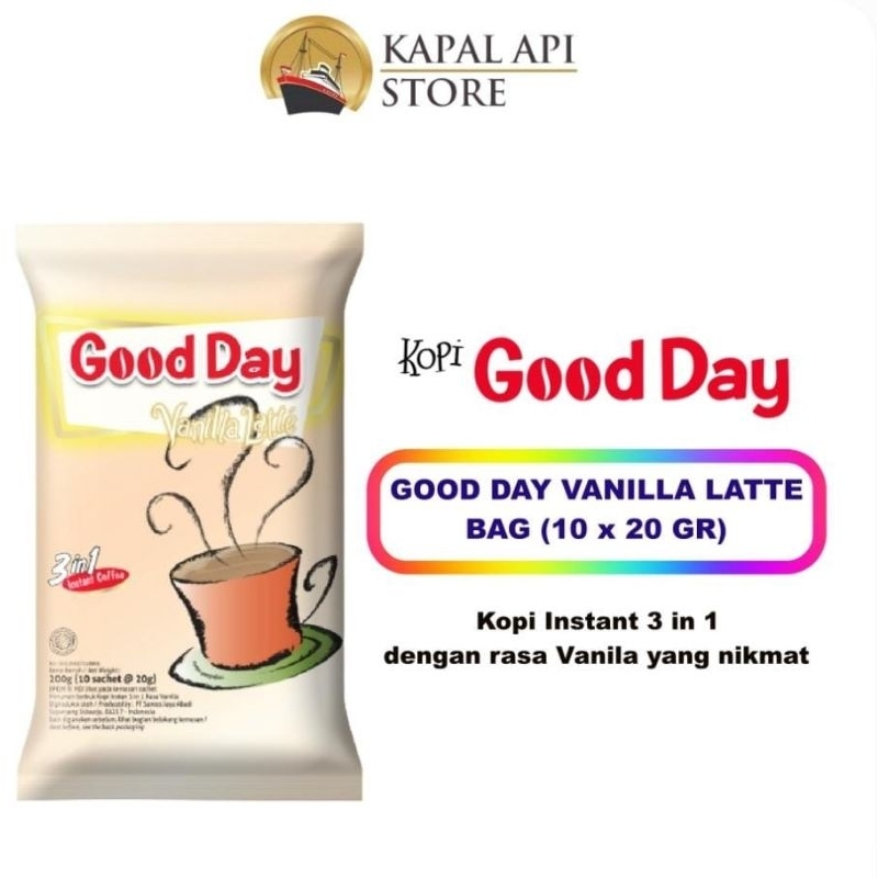 

Good Day Vanilla Latte