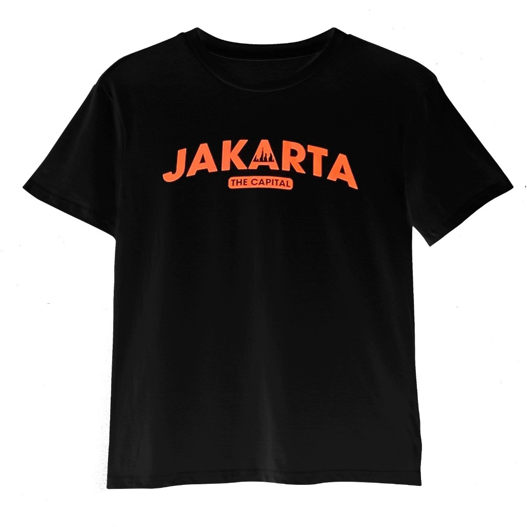 Someone Tshirt "Jakarta" 344D Hitam Baju Kaos