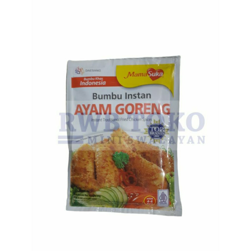 

Mama Suka Bumbu Ayam Goreng 25G