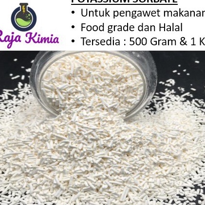 

COD Potassium Sorbate Kalium Sorbat Potassium Sorbat Pengawet Makanan 5 Gram 1 KG