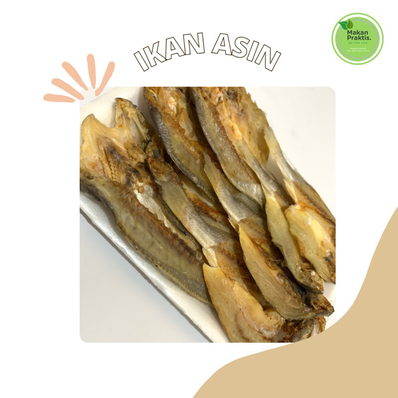 

KIRIM INSTAN Ikan Asin +/- 100gr