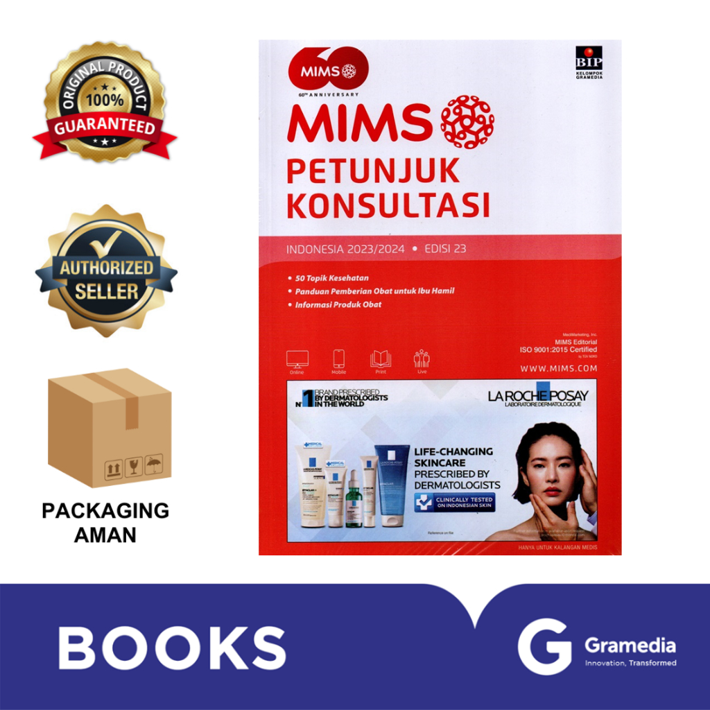 Gramedia Bintaro -   MIMS PETUNJUK KONSULTASI EDISI 23 TAHUN 2023/2024