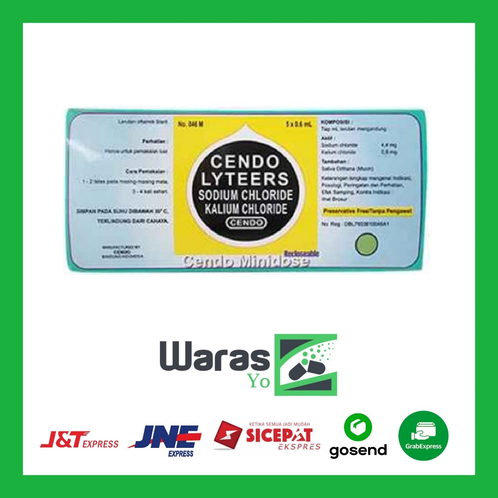 [SW] Cendo Lyteers Minidose - Obat Tetes Mata Kering