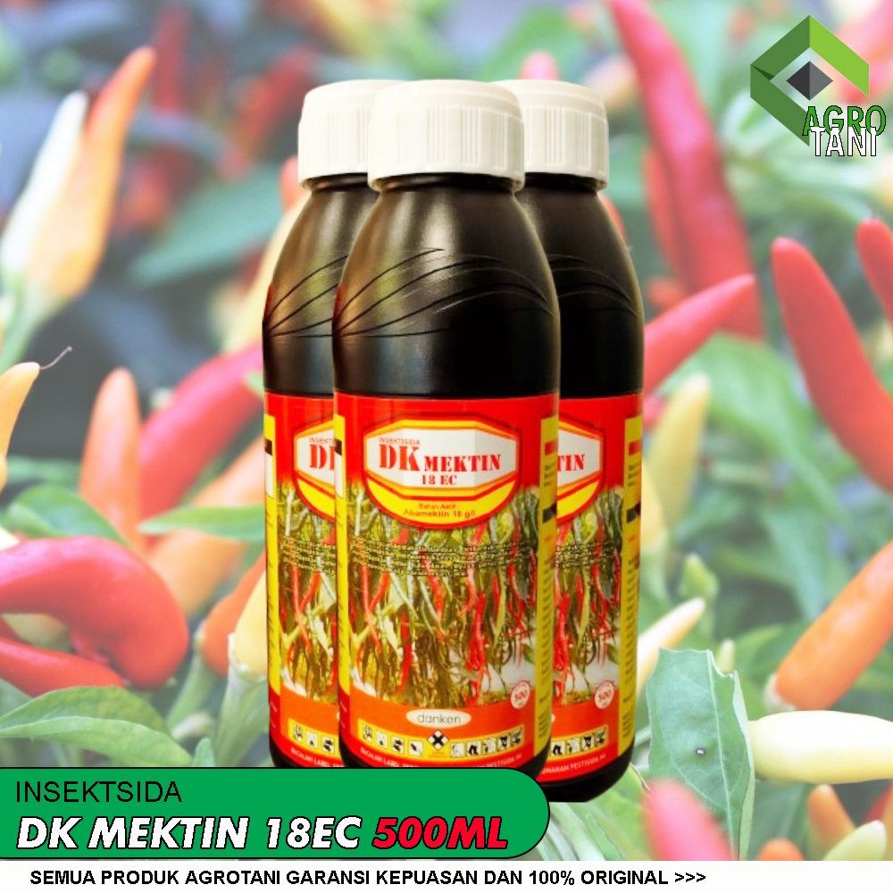 Insektisida DK Mektin 18EC 500 ml | DKMektin | DK Mektin 500ml