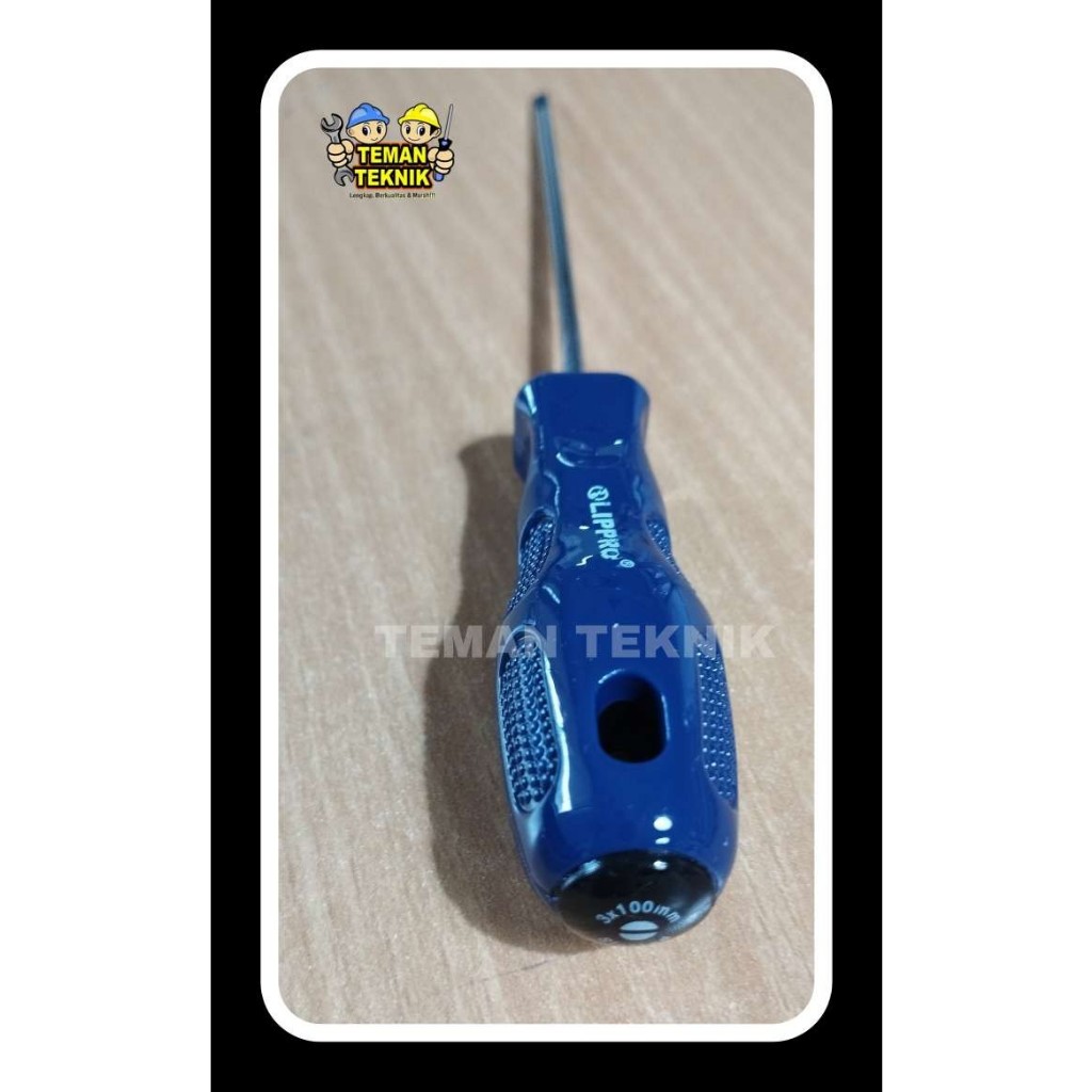 OBENG ATC 4" X 3MM SCREWDRIVER ATC HANDLE LIPPRO