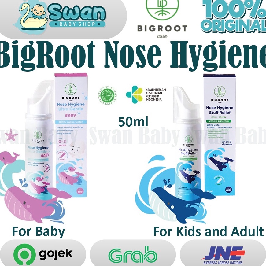 MEGA SALE Bigroot Nose Hygiene Stuff Relief  Nose Hygiene Ultra Gentle Baby