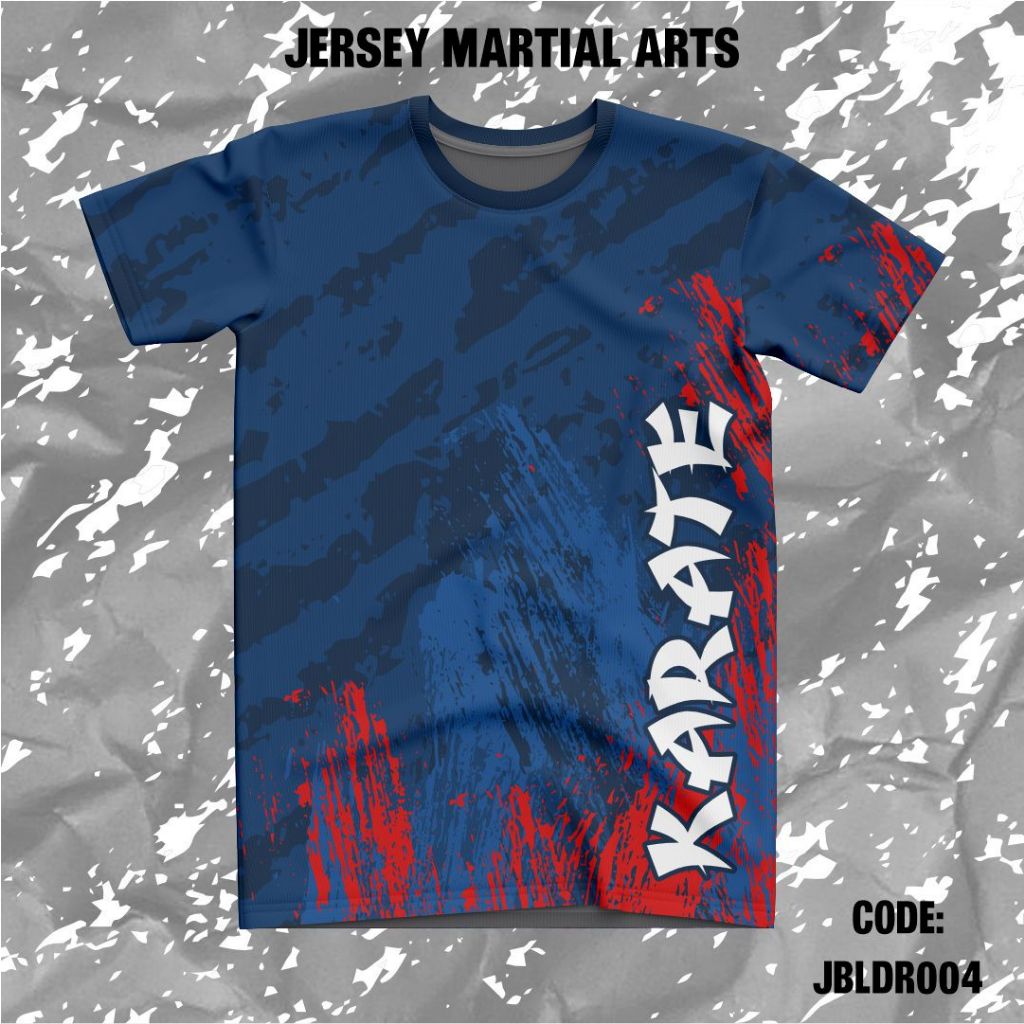 KAOS JERSEY KARATE TAE KWONDO CAPUERA DRIFIT PREMIUM