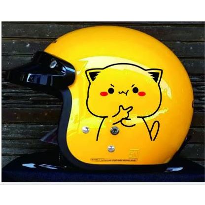 Stiker Helm Bogo Mochi