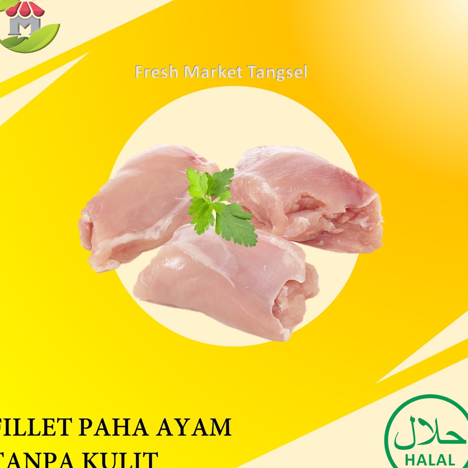 

Penjualan TerbaikCOD Boneless paha ayam fillet paha ayam potong 1kg filet paha ayam