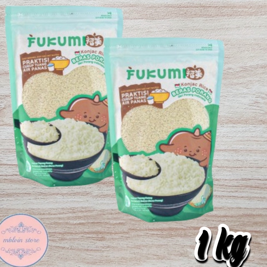 

MEGA SALE Beras Porang Fukumi Pouch 1 Kg