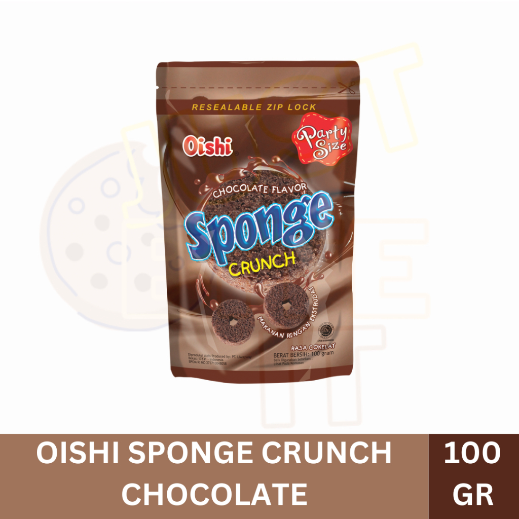 

OISHI SPONGE CRUNCH CHOCOLATE 100 GR