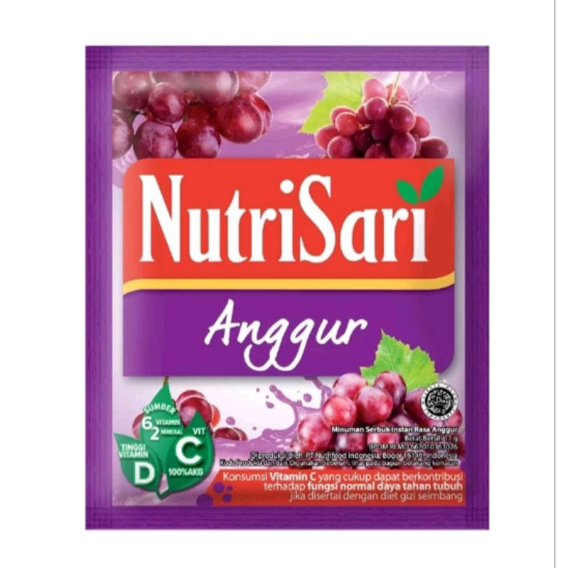 

NutriSari Anggur 40 Sachet