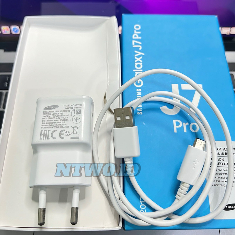 Charger Samsung Original 100% Support J7 Pro Original Bawaan / Langsung Diambil HP / Copotan Support