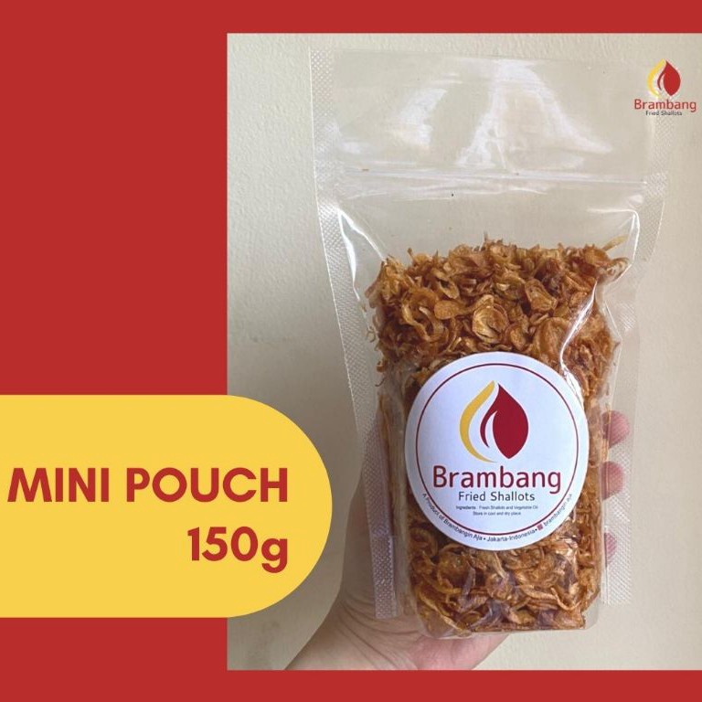 

TERBARU BRAMBANG Bawang Goreng Premium Mini Pouch 15g